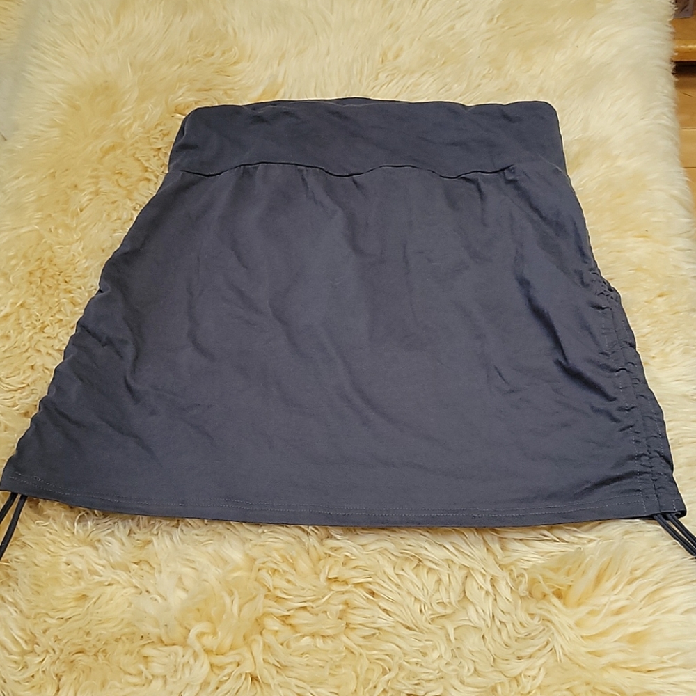 Elevation trade 100% cotton drawstring side skirt